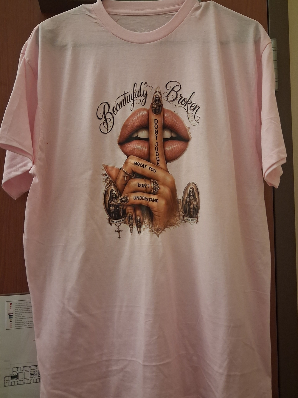 Beautifully Broken Pink Graphic Tee - Men